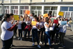 Flashmob la „Coandă”