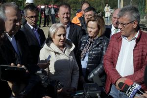 Premierul Viorica Dăncilă la Slănic Moldova: „Concluziile mele sunt pozitive”