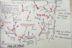 Generalul Petala ia comanda Armatei I-a din Oltenia(13 octombrie 1916)