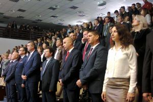 Oaspeţi de seamă la deschiderea noului an academic 2018-2019, la Universitatea «Constantin Brâncuşi» din Târgu-Jiu