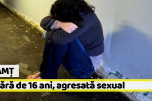 Neamţ: Tânără de 16 ani, agresată sexual
