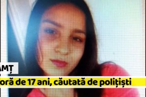 Neamţ: Minoră de 17 ani, căutată de poliţişti. Dacă aveţi informaţii, sunaţi la 112!