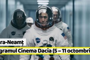 Piatra-Neamţ: Hai la FILM! Programul Cinema Dacia în perioada 5 – 11 octombrie