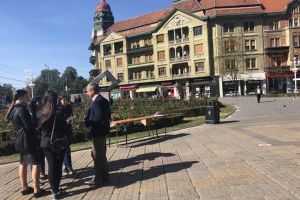 Campanie intensa pro-referendum si in centrul Timisoarei, cu voie de la primarie