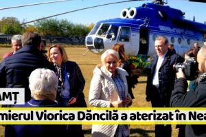 [FOTO-VIDEO] Neamţ: Premierul Viorica Dăncilă, vizită în judeţul Neamţ