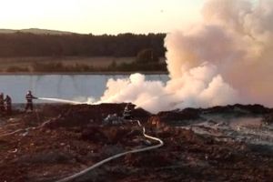 Incendiu violent in judetul Prahova. Pompierii au fost chemati in ajutor in localitatea Baicoi. Ce s-a intamplat