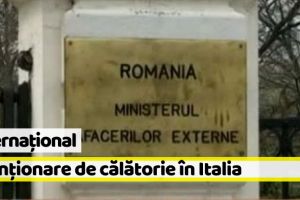 Internaţional: Atenţionare de călătorie în Italia. Cod roşu de vreme rea în centrul şi sudul ţării