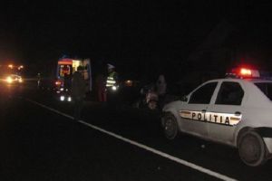 Accident mortal în judeţ. Un tânăr de 22 de ani şi-a pierdut viaţa