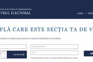 REFERENDUM 2018 - Află care e sectia ta de votare