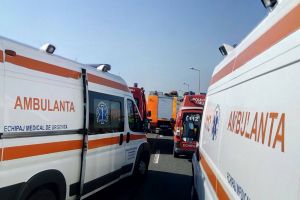 Accident la Păulian. Traficul pe ruta Satu Mare – Carei este blocat