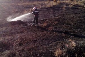 Incendiu in Tulcea. Patru subofiteri au sarit in ajutor 