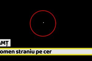 Neamţ: Filmare spectaculoasă cu un fenomen straniu deasupra localităţii Piatra-Neamţ