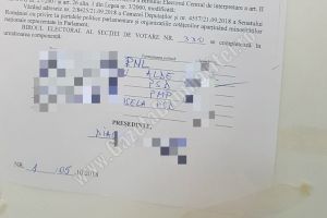 REFERENDUM: În majoritatea secţiilor din judeţ, Partidul Social Democrat are cel puţin doi reprezentanţi