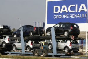 Dacia, prăbuşire în Marea Britanie