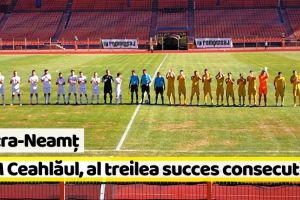 Piatra-Neamţ: CSM Ceahlăul, al treilea succes consecutiv