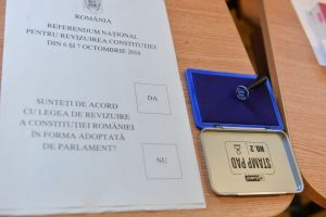 Referendum Satu Mare, 7 octombrie. Prezenţa la vot la ora 13:00: 8,23%