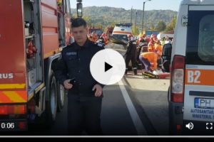 Accident grav pe DN1, la Breaza. Doua persoane au murit