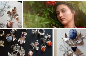 FOTO: O tânără de doar 18 ani din Alba, un talent nativ în domeniul bijuteriilor manufacturate