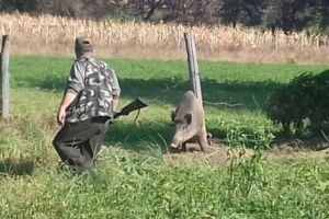 Mistreţ împuşcat la Schitu Goleşti