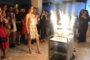 Majorat de şapte stele pentru Andreea Dănărîcu, voluntara de la ISU Gorj