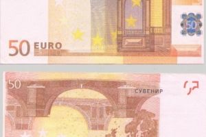 Înşelăciuni pe bandă rulantă cu bancnote de tip ”suvenir”, fabricate în Ucraina