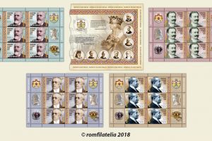 Iancu Flondor, liderul unionist din Bucovina, pe o marcă poştală din emisiunea „Făuritori ...