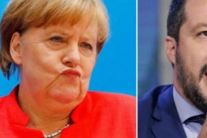 Scandal IMENS: Merkel încearcă să trimită în Italia 40.000 de migranţi. Salvini: Închid aeroporturile!