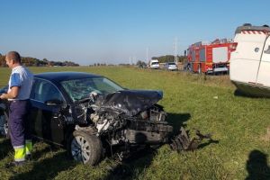 Accident între Zărneşti şi Vulcan
