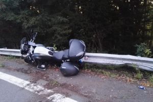 UPDATE FOTO – Motociclist american rănit pe Transfăgărăşan la Bâlea Lac