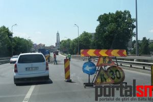 Situaţie incertă la Podul Decebal. Firma din Zalău a abandonat lucrările