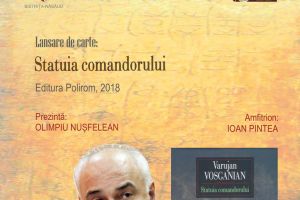 Biblioteca Judeţeană: Întâlnire cu Varujan Vosganian, lansare de carte