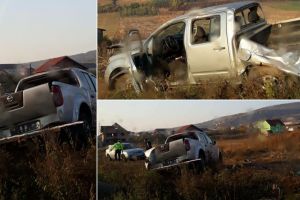 Accident în afara localităţii Șard: Trei persoane rănite după ce şoferul a pierdut controlul asupra maşinii