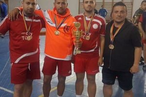 Mureşenii, campioni la fotbal-tenis la triplu