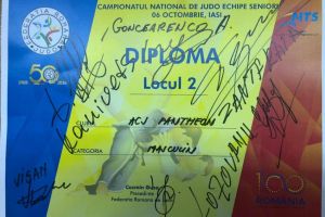  Medalie de argint pentru CS Pantheon Constanta.  Gruparea de pe litoral a cucerit titlul de vicecampioana nationala la judo in competitia pe echipe la seniori 