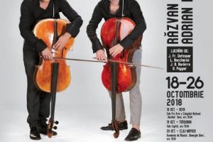 Vă plaCello? Turneul violoncelelor lui Răzvan Suma şi Adrian Mantu, în 7 oraşe din România