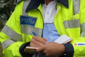 Jandarm cu permisul suspendat. Nu a respectat indicatorul STOP