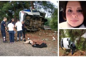 VIDEO. Râuri de lacrimi şi suspine la Blaj, după accidentul din Turcia. Soţul Andreei Ilieş a murit şi el, la scurt timp după înmormântarea celorlalţi trei