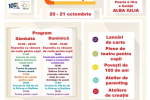 20-21 octombrie: Târg de poveşti pentru copii, la Alba Iulia. Pot participa şi oamenii mari