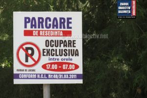 Slobozia: Nu se mai primesc cereri pentru locuri de parcare