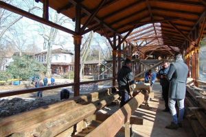 Buzias a primit peste cinci milioane de lei de la UE pentru colonada unica din parcul localitatii