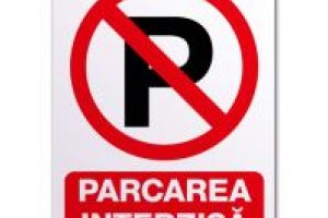 Lucrări de asfaltare în strada Jozef Bem- parcarea interzisă