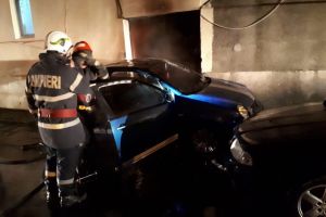 Alerta la ISU Delta in aceasta noapte. Un incendiu violent a izbucnit in orasul Babadag. Ce s-a intamplat (galerie foto)