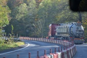 Separatoare de sens din plastic în „punctele negre“ de pe DN 13