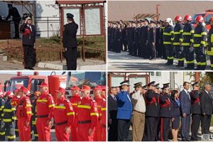 FOTO, LIVE VIDEO Ceremonial militar la ISU Alba: Colonelul Adrian Marius Guia, împuternicit la şefia inspectoratului