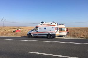Accident rutier in apropiere de ferma Sibioara, judetul Constanta. Sunt mai multe victime