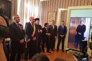 Ziua Oradiei a început cu o şedinţă festivă a Consiliului Local în Casa memorială Aurel Lazăr, unde în urmă cu 100 de ani s-a semnat Declaraţia de Independenţă