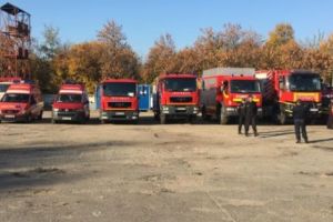 19 autospeciale SMURD au plecat la Bucureşti într-un exerciţiu post-seism