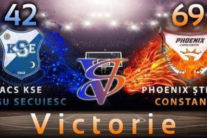 CS Phoenix - Știinta Constanta, victorie in deplasare, BC Athletic, infrangere acasa