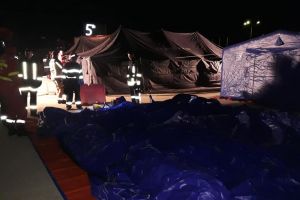 Salvatorii bistriţeni, angrenaţi în acţiunile exerciţiului naţional ”Seism 2018”