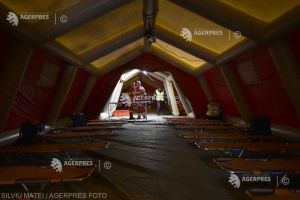 Exercitiu Seism 2018: Doua tabere pentru sinistrati pe stadioanele din Afumati si Voluntari